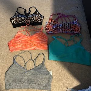 Lot of sports bras